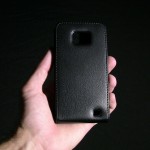 Samsung Galaxy S2 - Leather cover 01